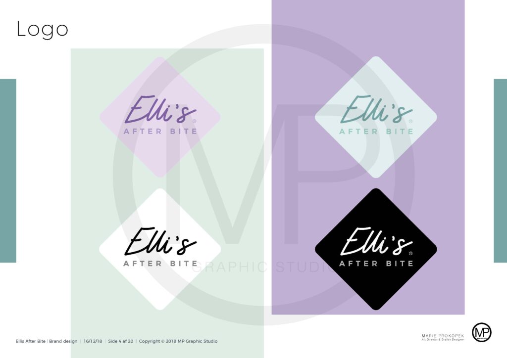 Elli’s After Bite Branding design Mp Graphic Studio