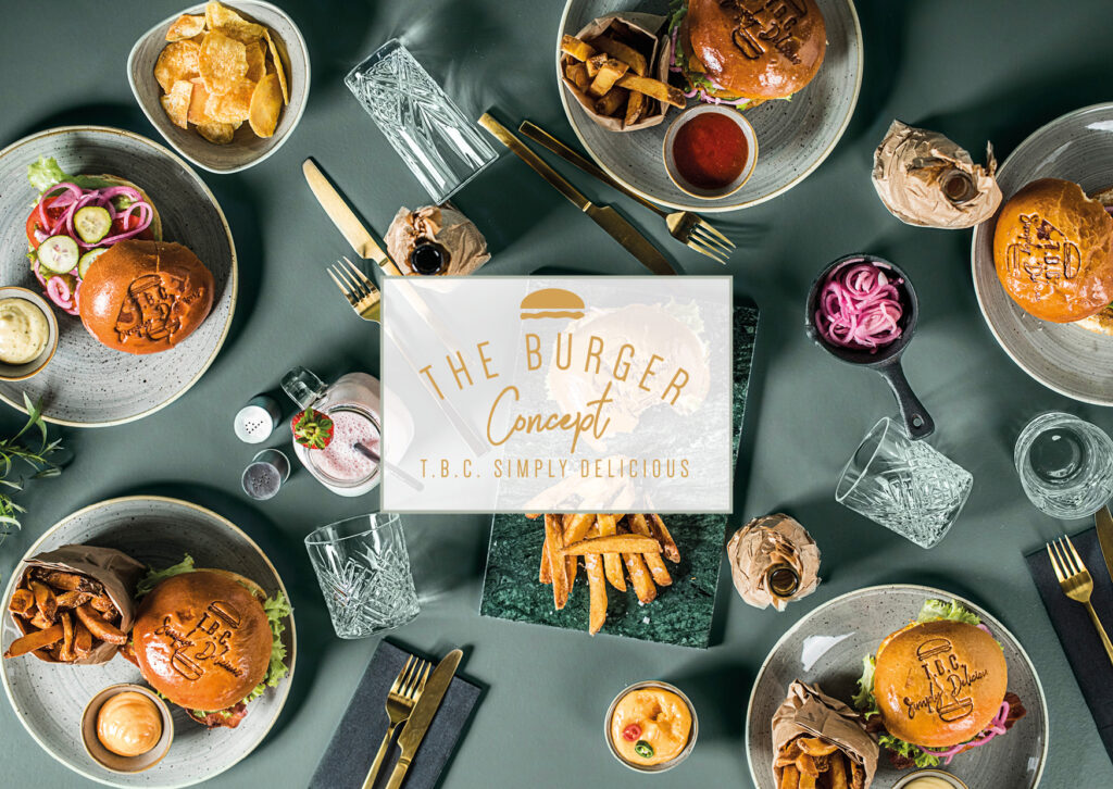 The Burger Concept Design af Mp Graphic Studio